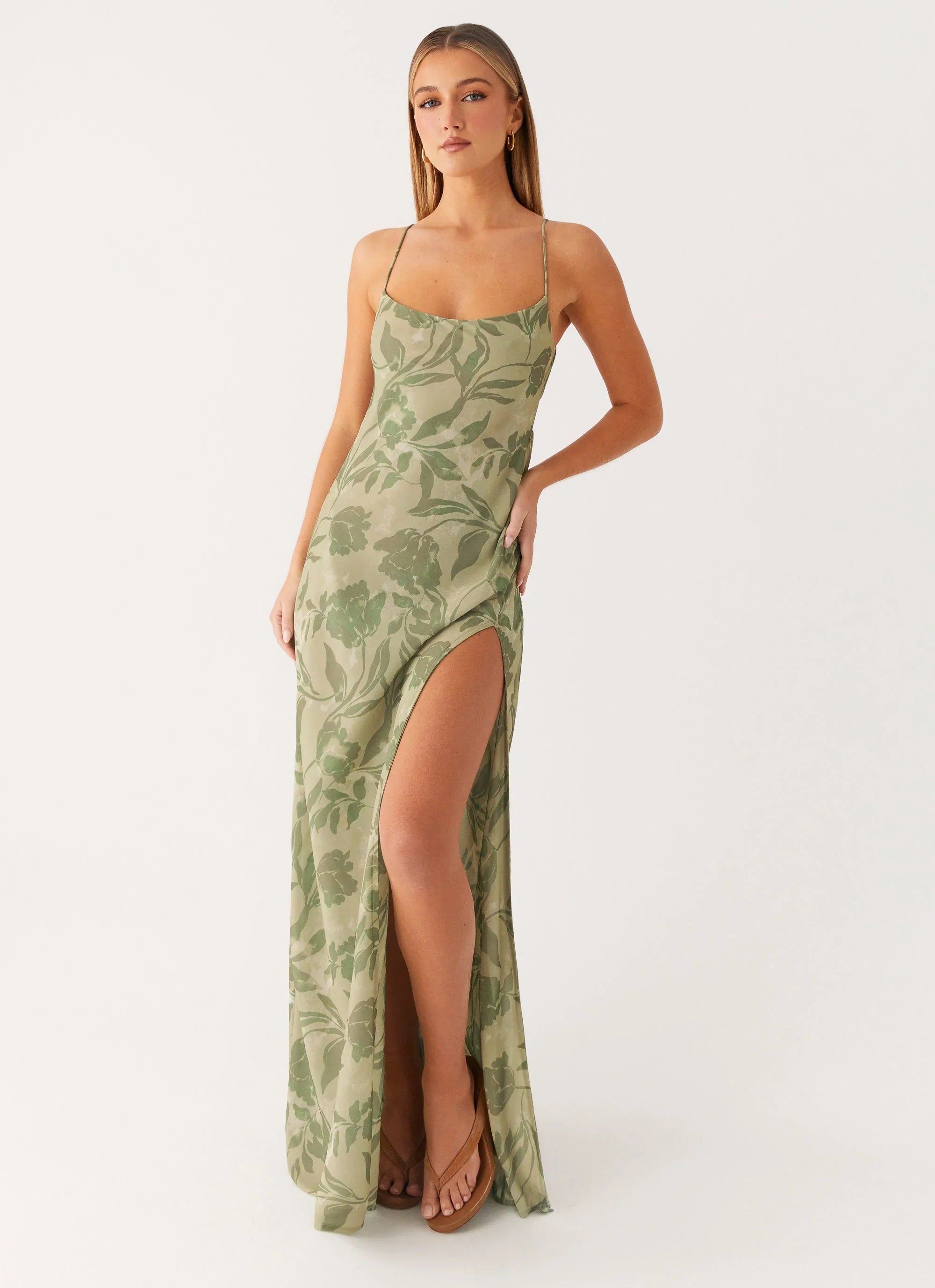 Alouette Maxi Dress Jade Fern