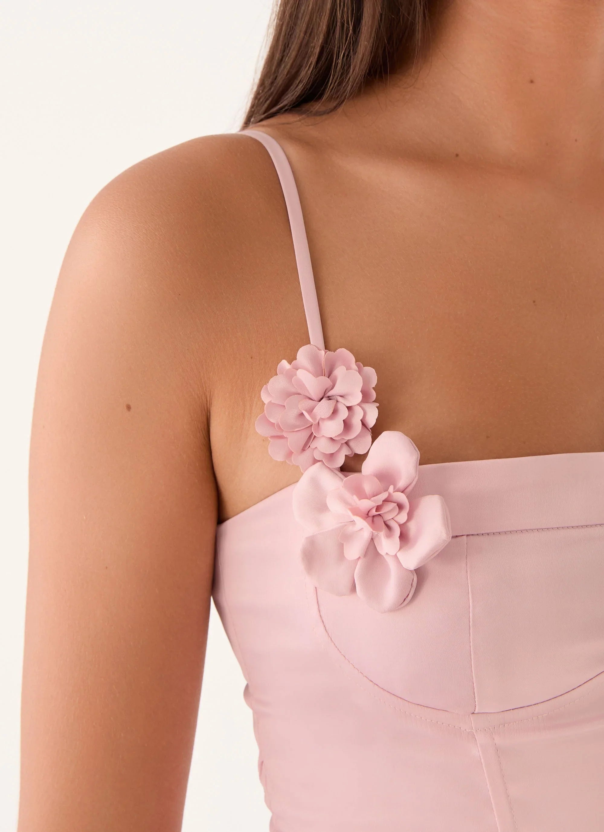 Ayella Bustier Top Pink