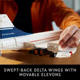LEGO Icons Concorde Model Aircraft Gift for Adults Build a Replica Model of the Worlds Most Famous Supersonic Commercial Passenger Plane with Authentic Details and Functional Pieces 10318