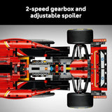 LEGO Technic Ferrari SF 24 F1 Model Car Kit Building Set for Adults Ages 18 with Realistic Features Ferrari DIY Craft for Display Gift Idea for F1 Fans 42207