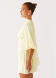 Mary Mini Dress Yellow