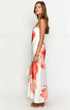 Damia White Floral Maxi Dress