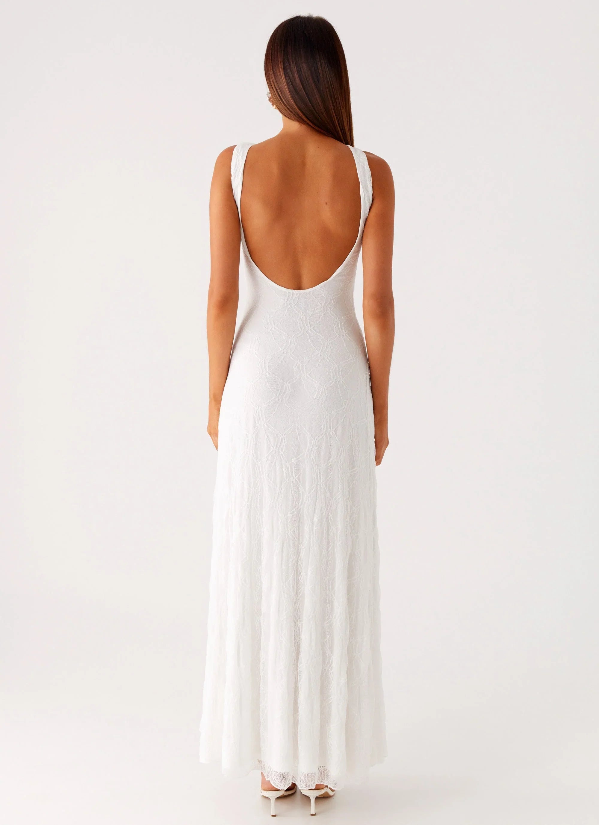 Embrace The Sun Maxi Dress White