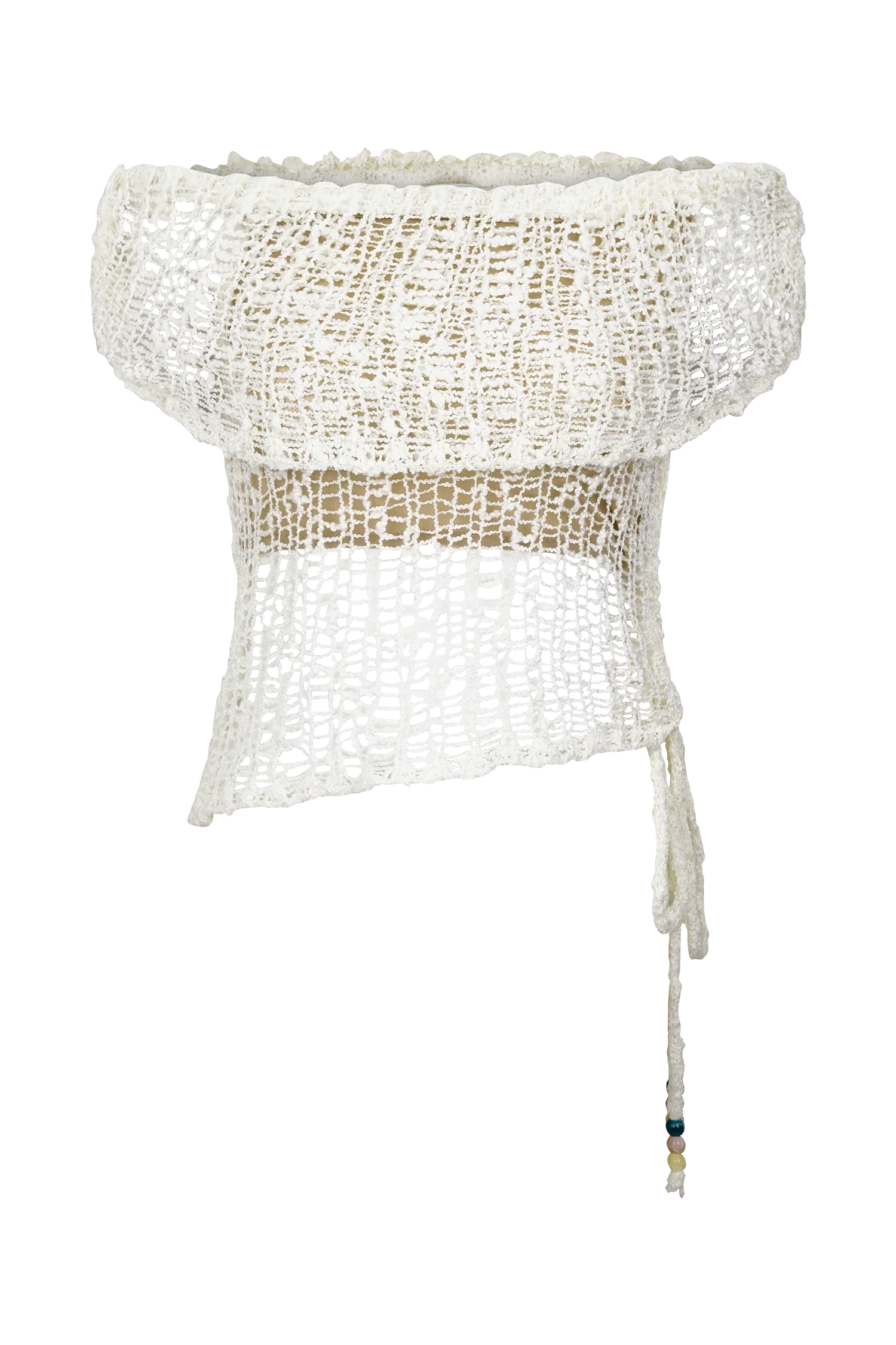 Cordelia Off Shoulder Knit Top Ivory