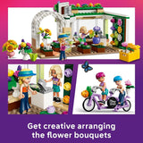 LEGO Friends Creative Flower Shop 42693 Building Toys for Girls Boys Ages 7 Toy Playset W 2 Minidolls 377 pieces Gift for Birthdays