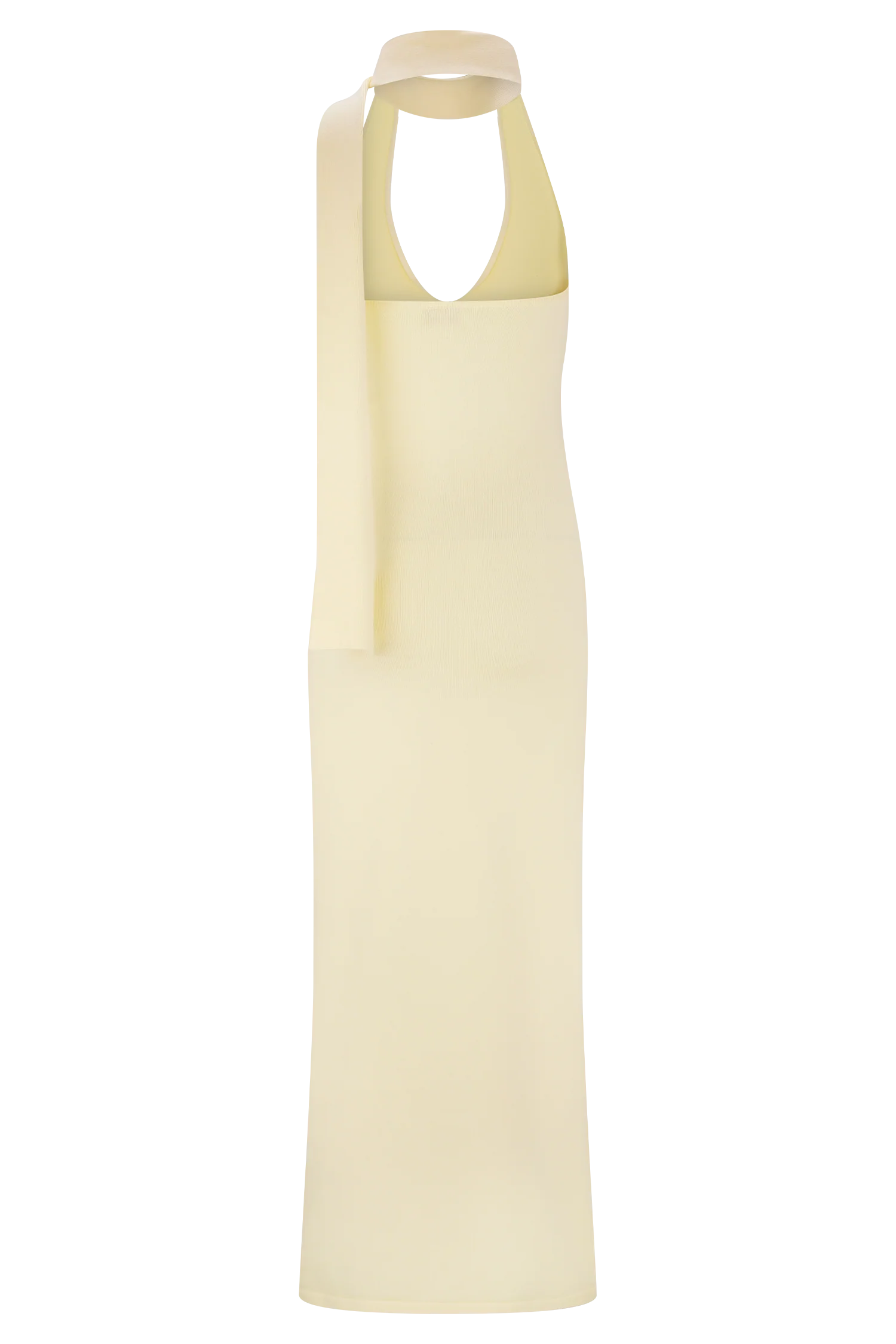 Wynn Floral Knit Midi Dress Lemon