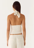 Josephina Halter Top Oat