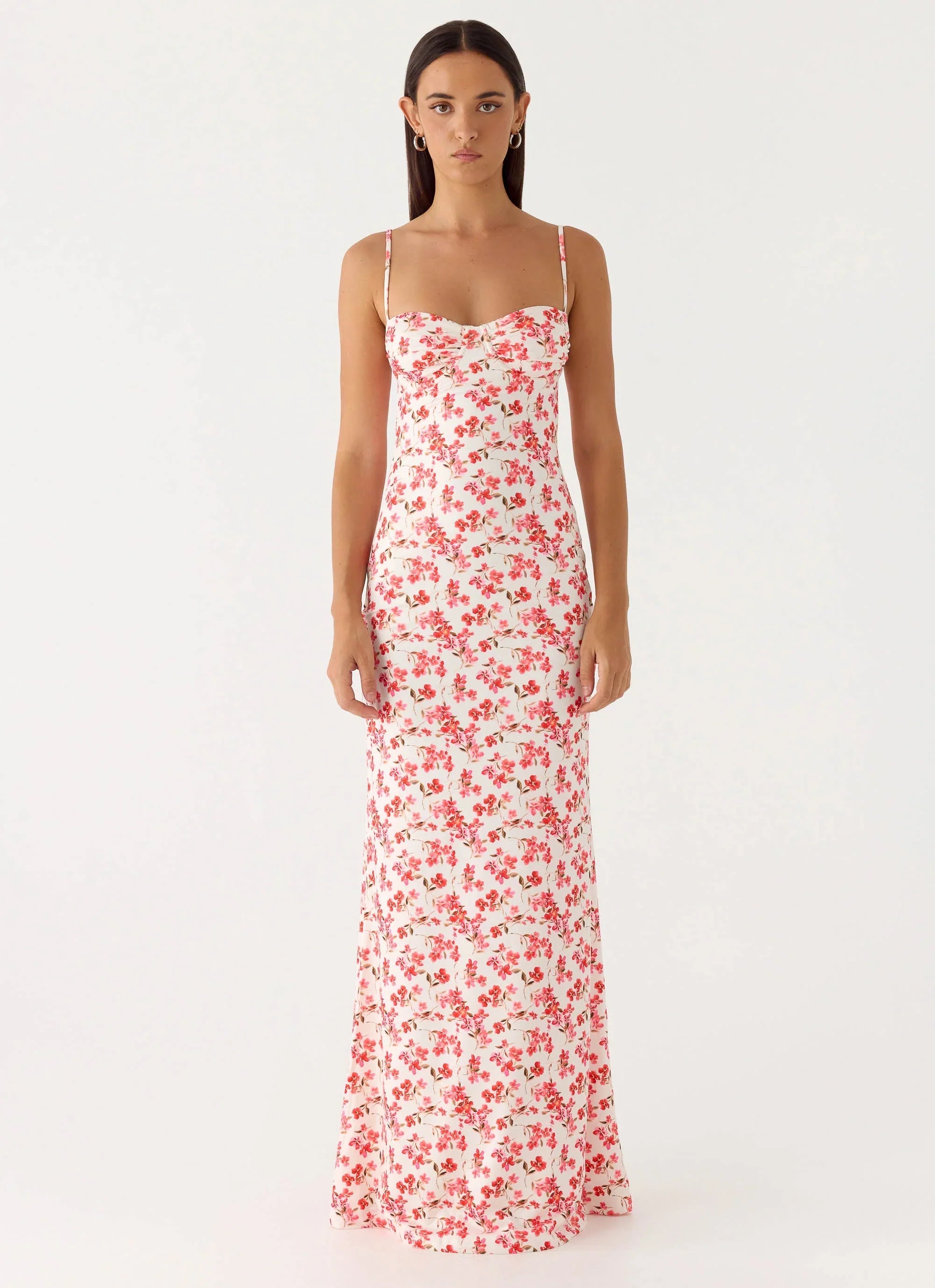 Vamonos Maxi Dress Porcelain Rose