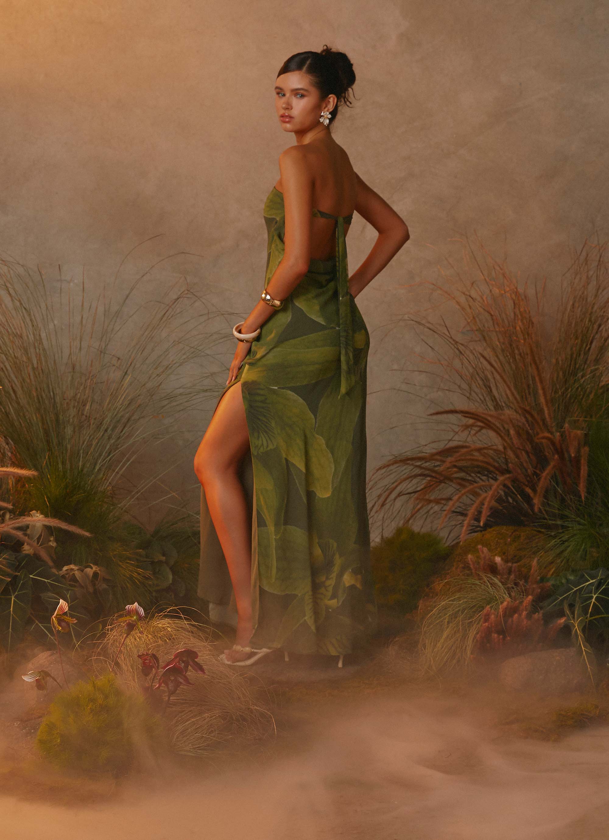 Nettle Maxi Dress Tropic Floral