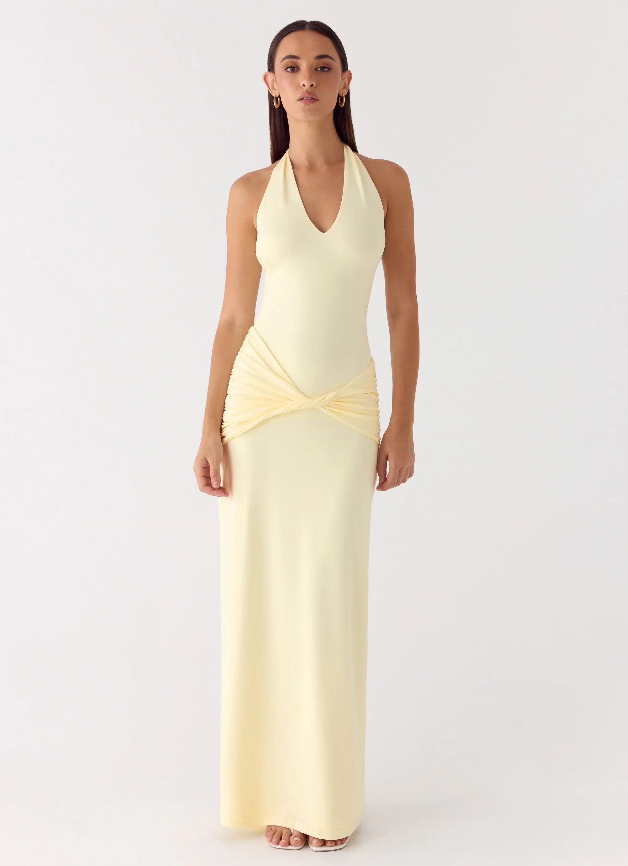 Maribelle Maxi Dress Lemon