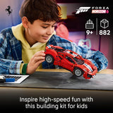 LEGO Technic Ferrari 488 Pista Car 42235 Building Toys for Boys Girls Ages 9 Toy Car for Display for Bedroom or Book Shelf 882 pieces Gifts for Kids