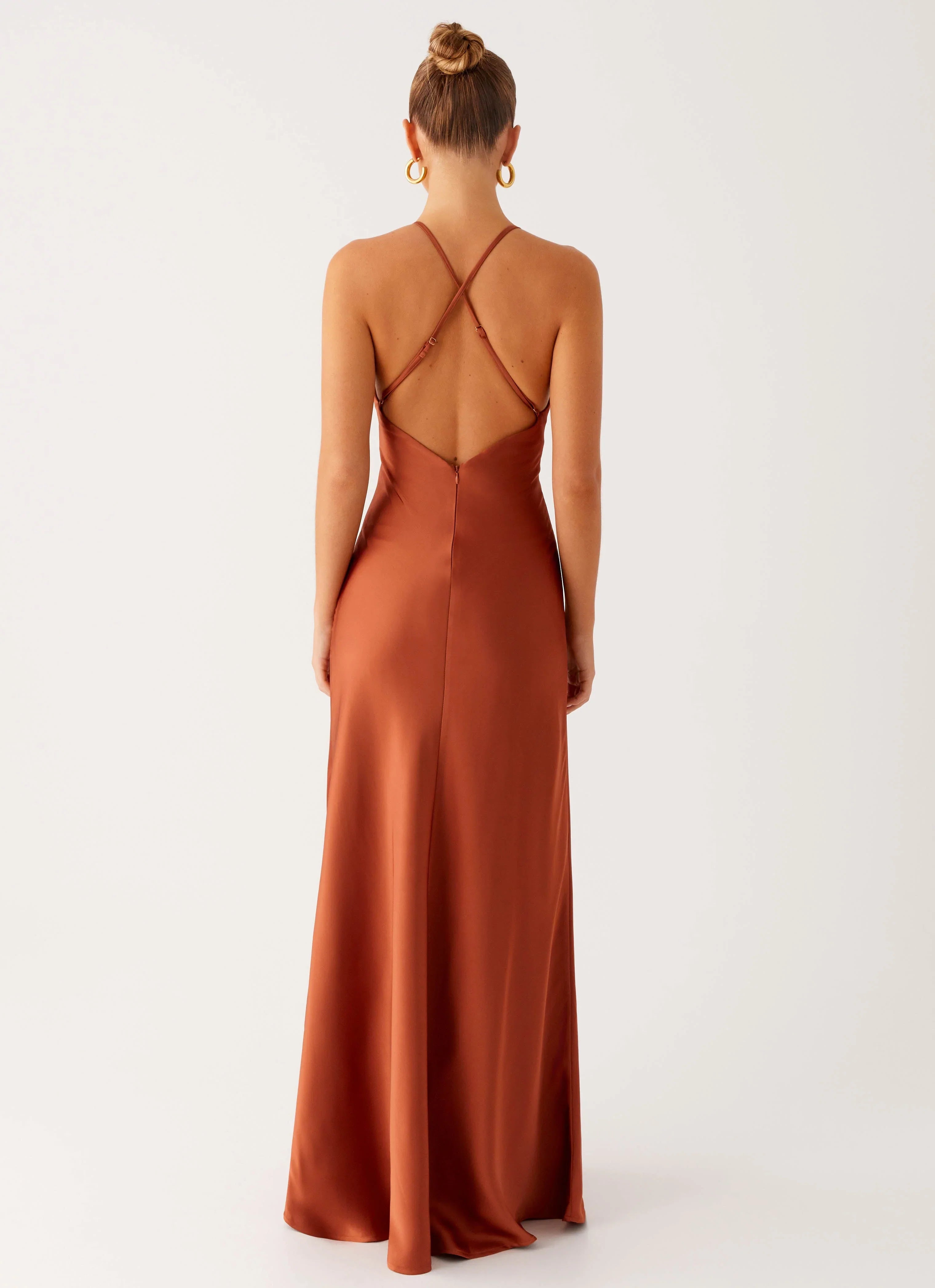 Sundowner Maxi Dress Rust