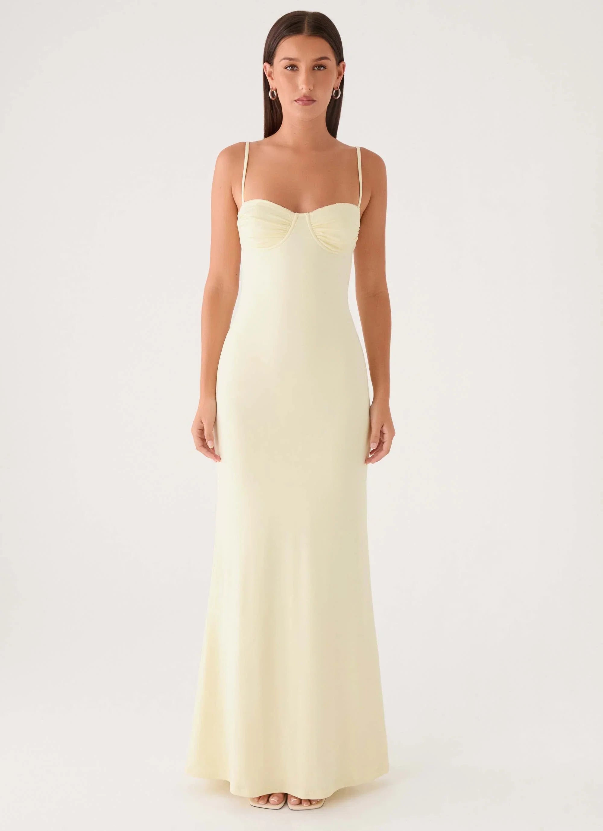 Vamonos Maxi Dress Yellow