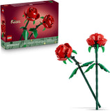 LEGO Roses Building Toy for Kids Girls Boys Ages 8 Artificial Fake Roses for Home Decor Display Gift Idea for Plant Flower Lovers 40460