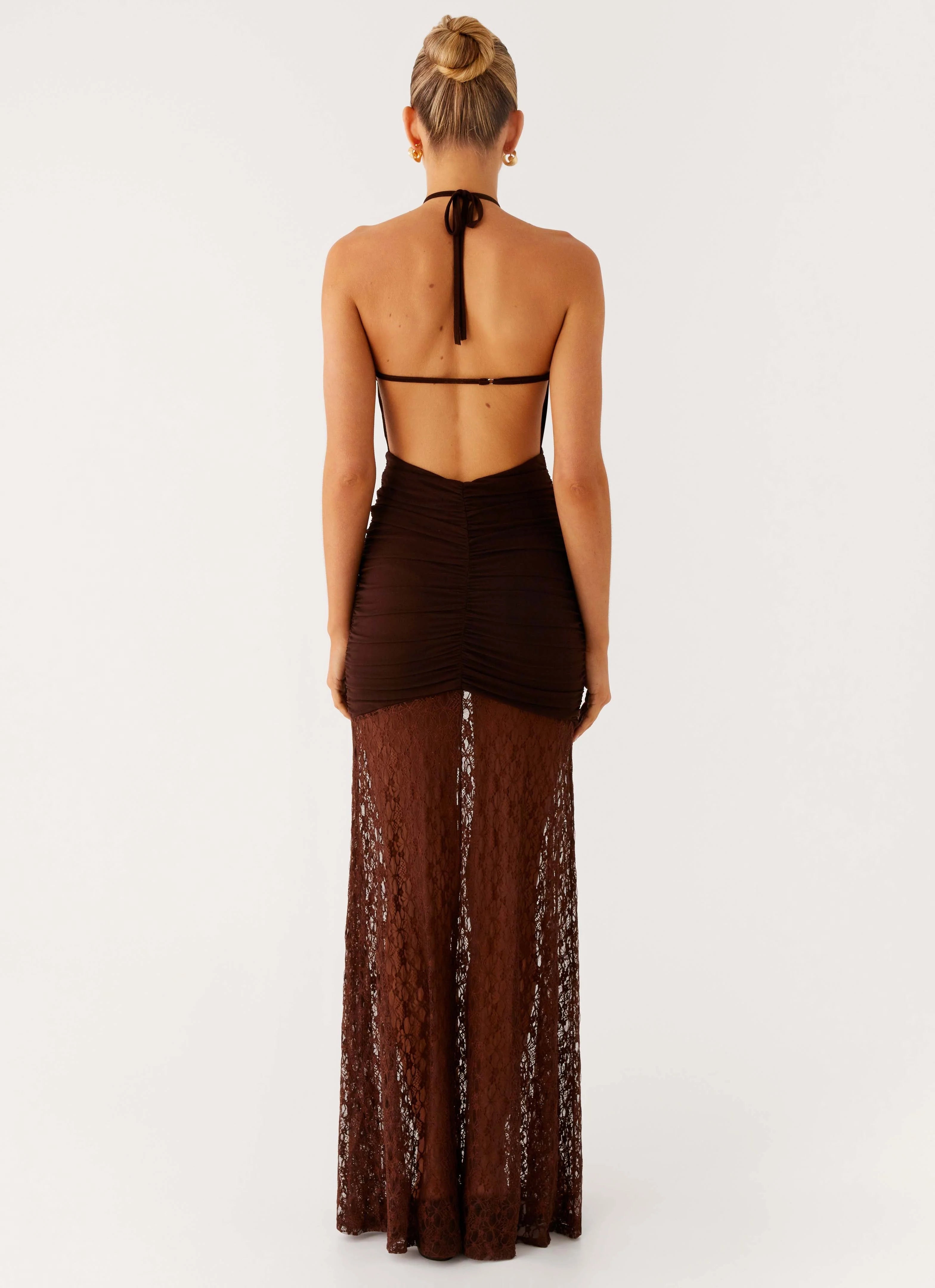 Somber Maxi Dress Chocolate