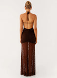 Somber Maxi Dress Chocolate