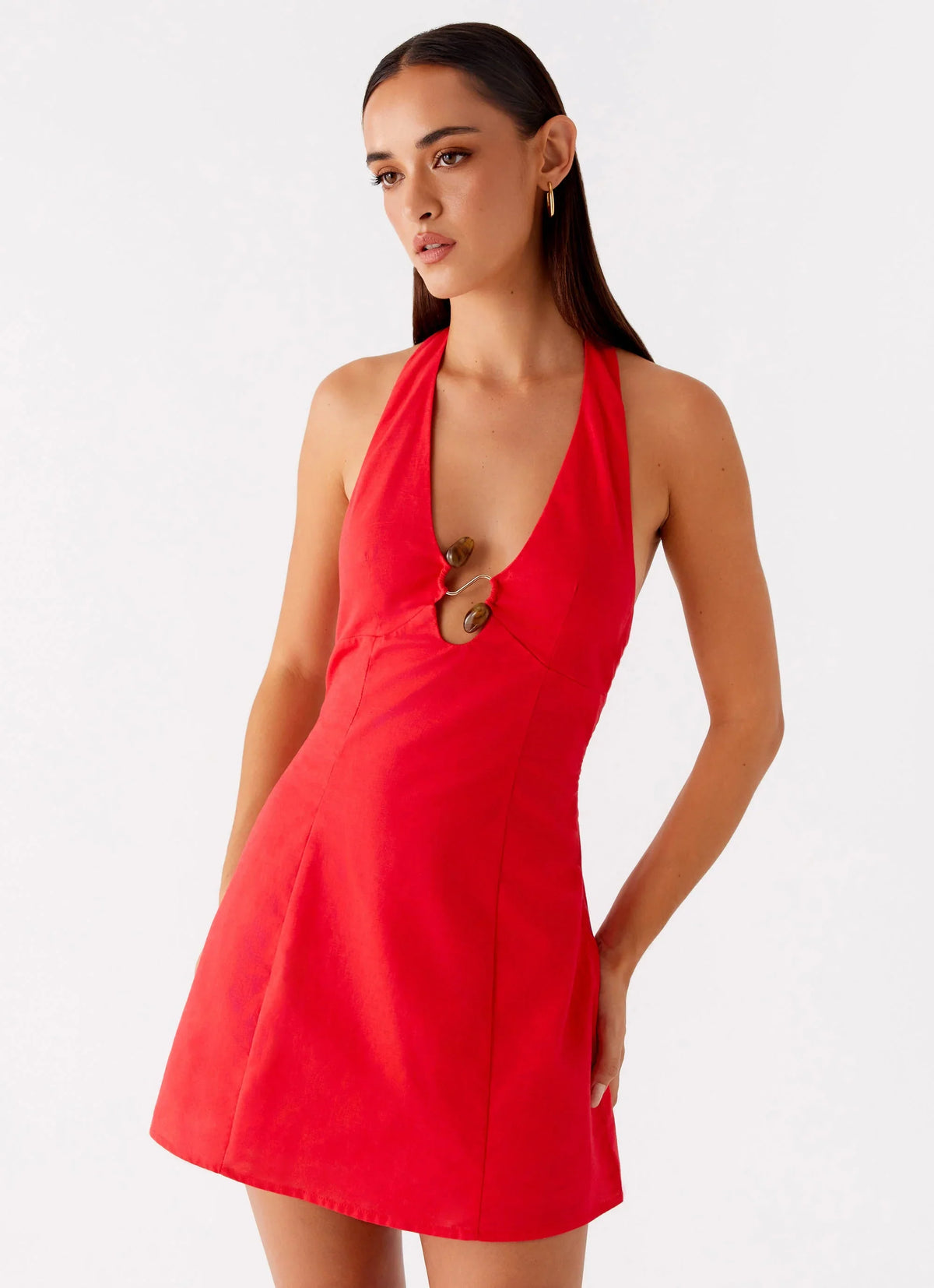 Roxe Mini Dress Red