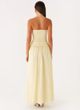 Carmel Maxi Dress Yellow