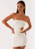 So Iconic Mini Dress Ivory