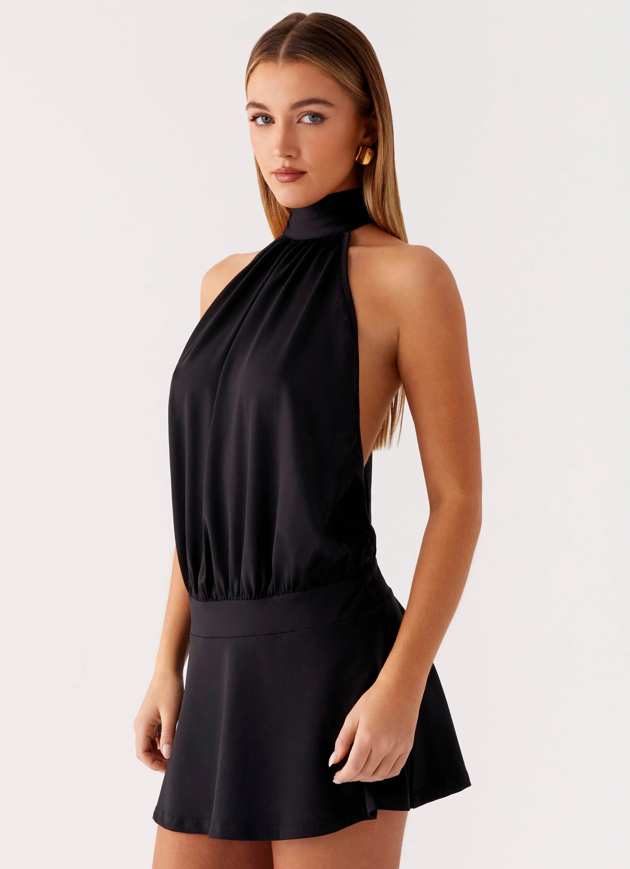 Valor Mini Dress Black