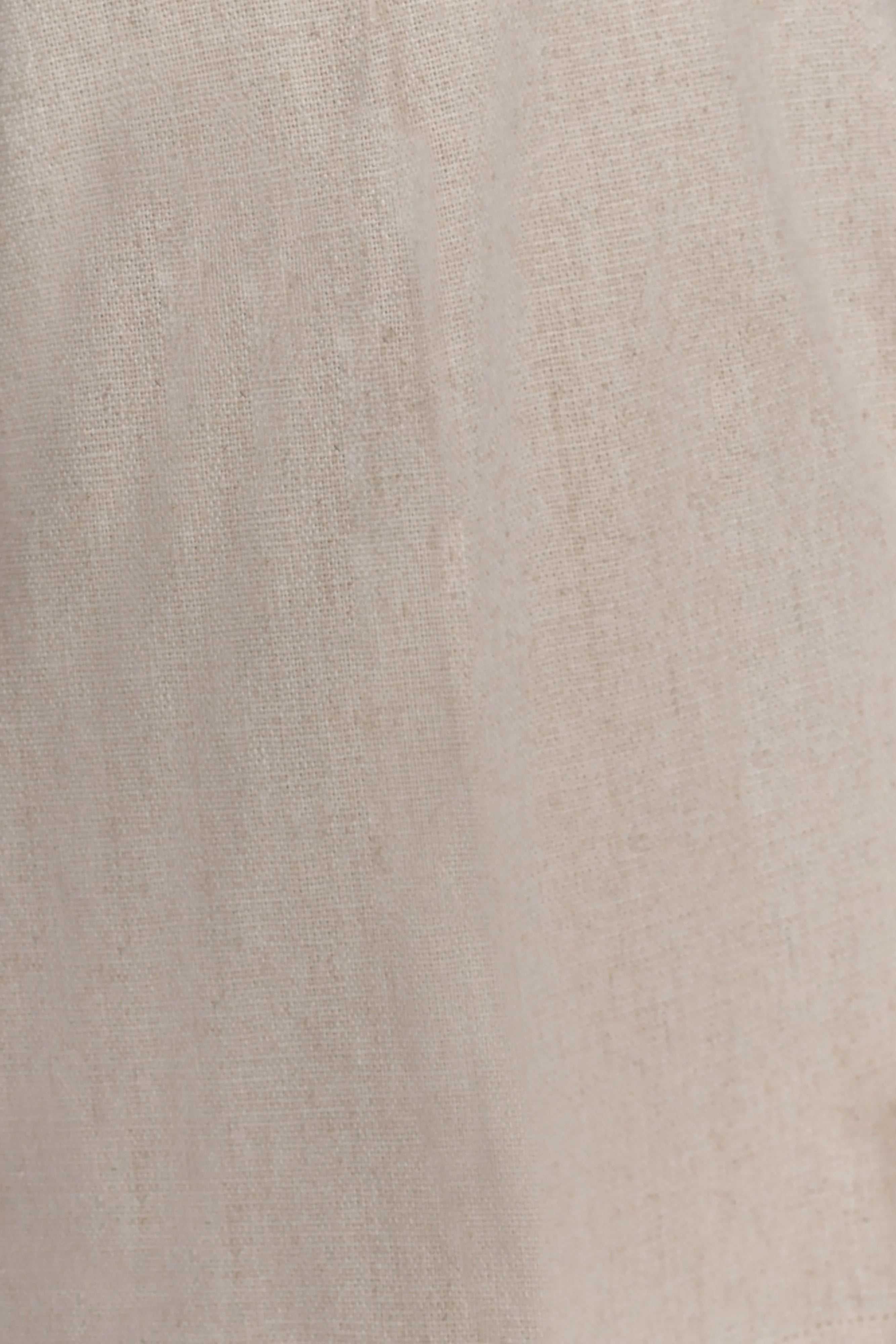 Martine Pleated Linen Short Natural