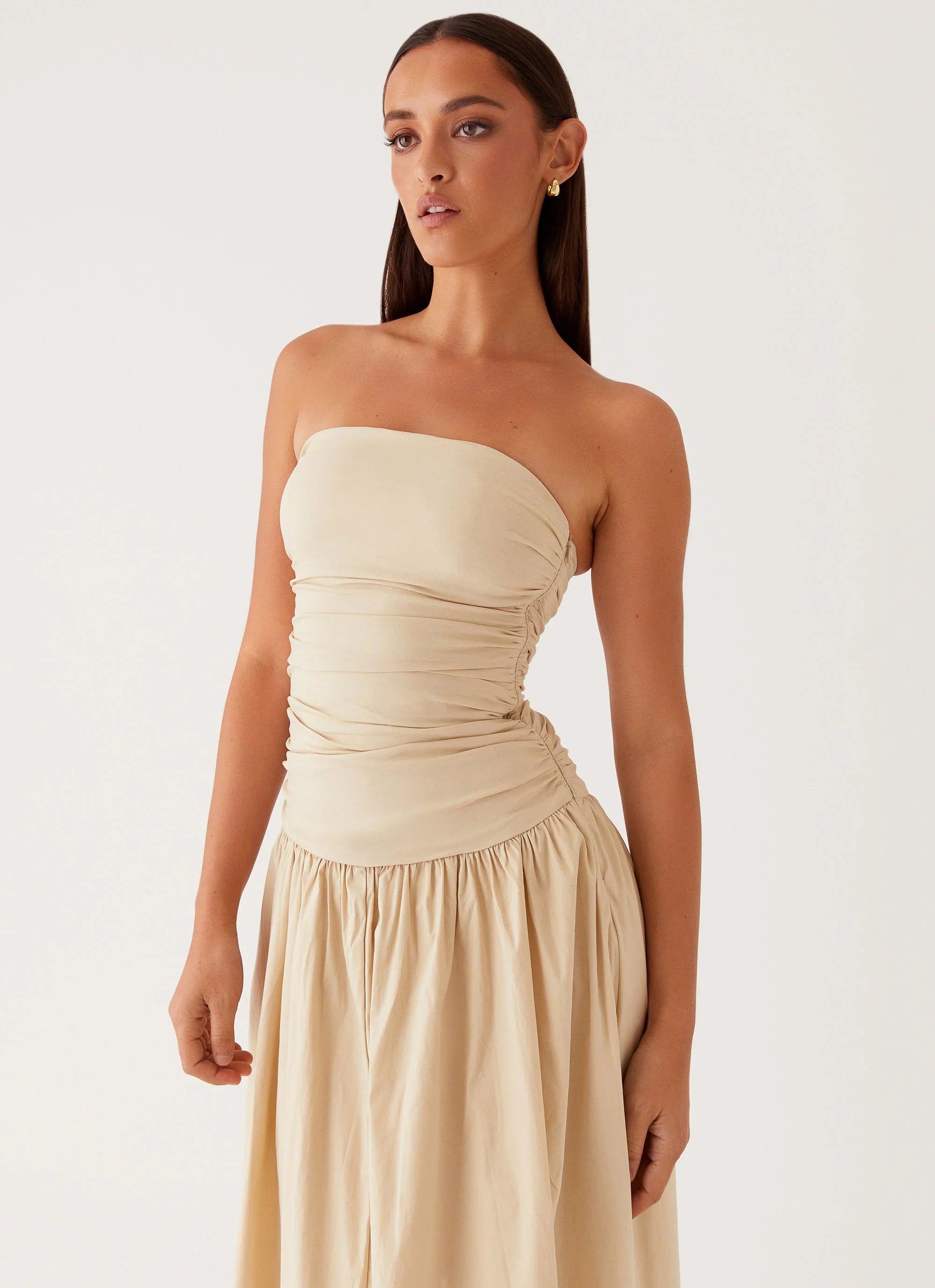 Carmel Maxi Dress Ivory