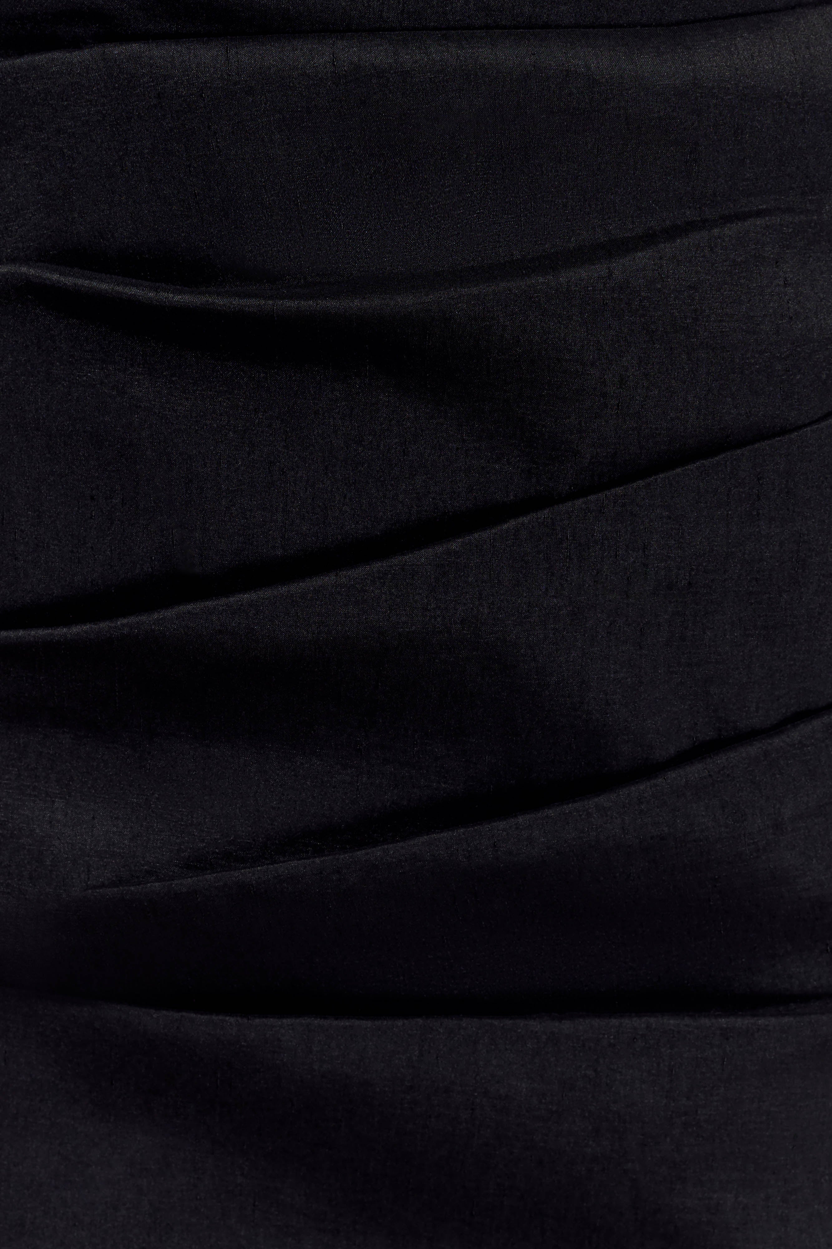 Thelma Bardot Maxi Dress Black