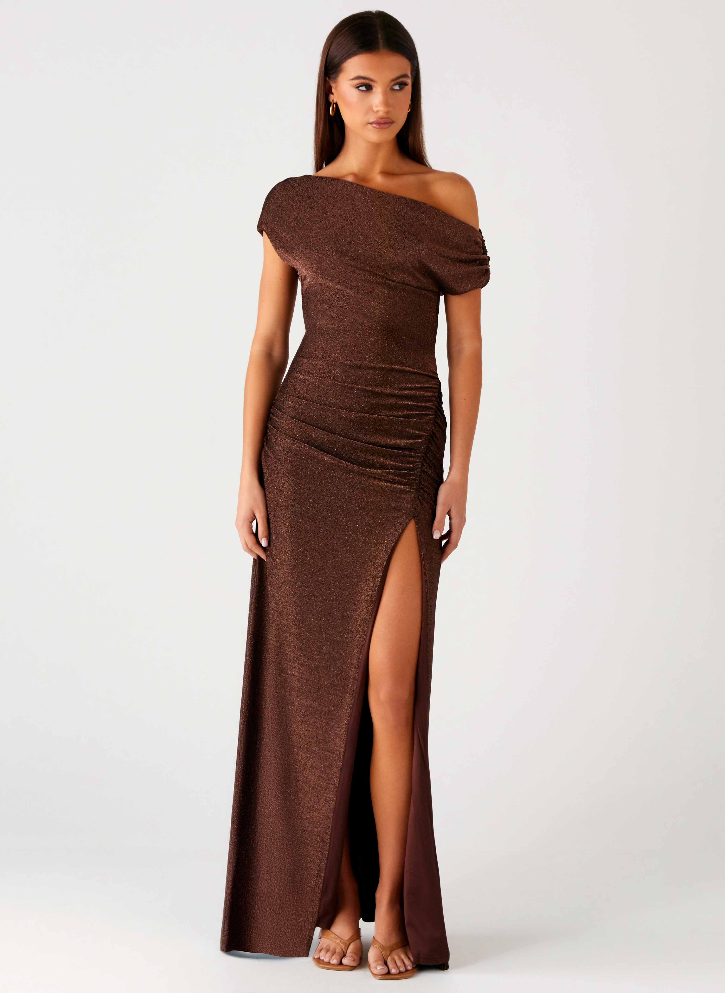 Harvest Moon Maxi Dress Chocolate