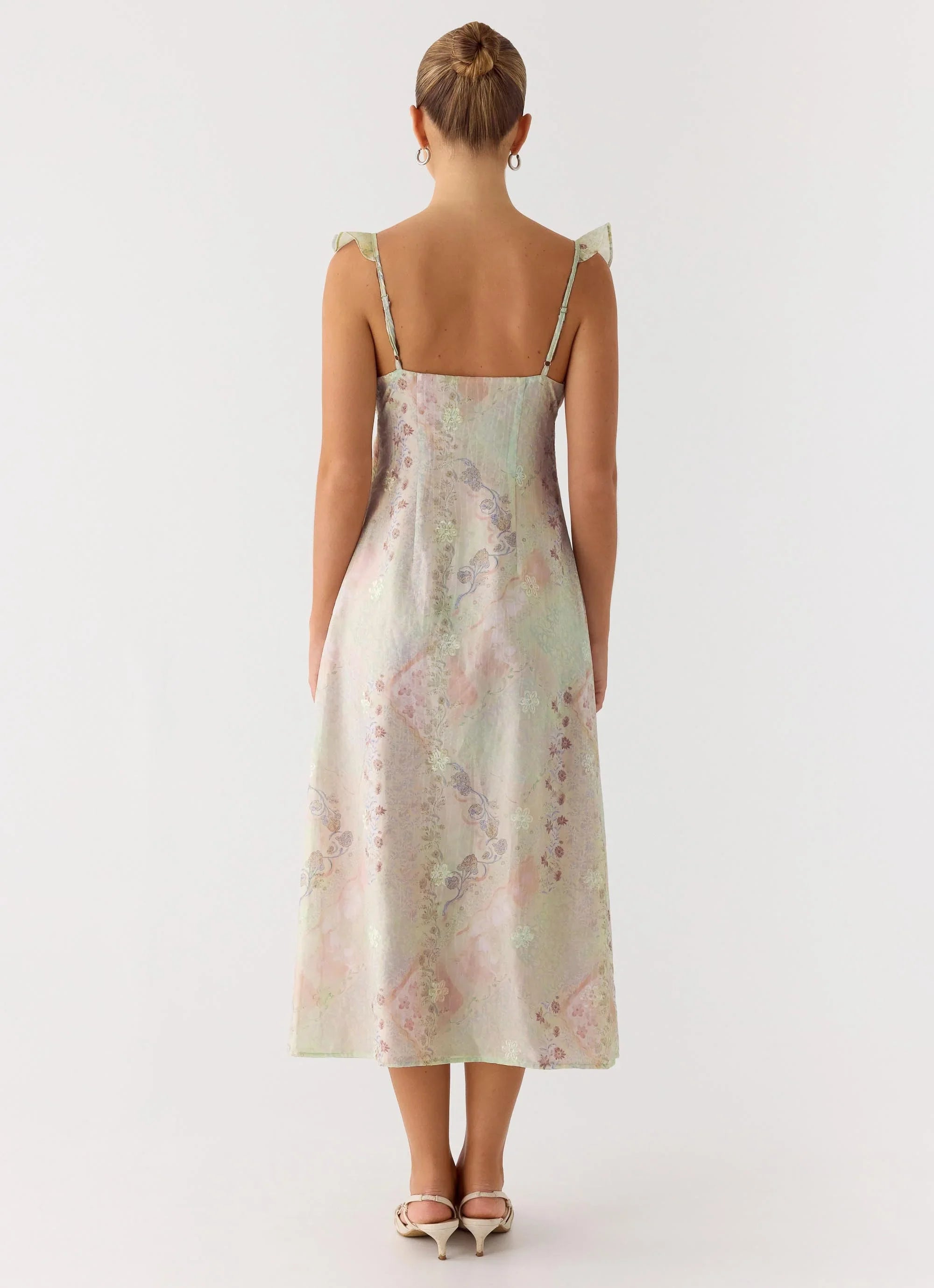 Europa Midi Dress Mystic Paisley