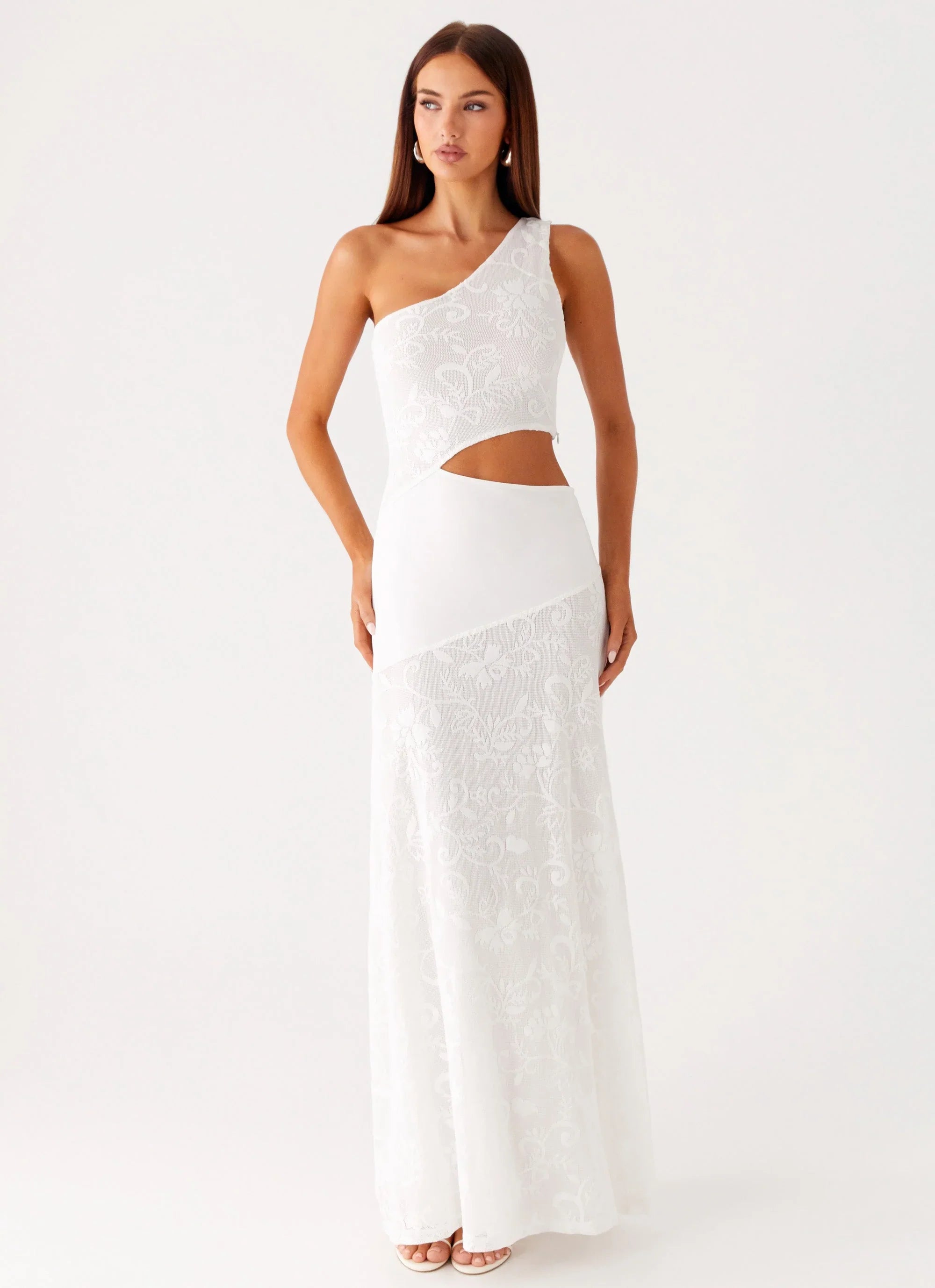 More Than Maybe Maxi Dress White