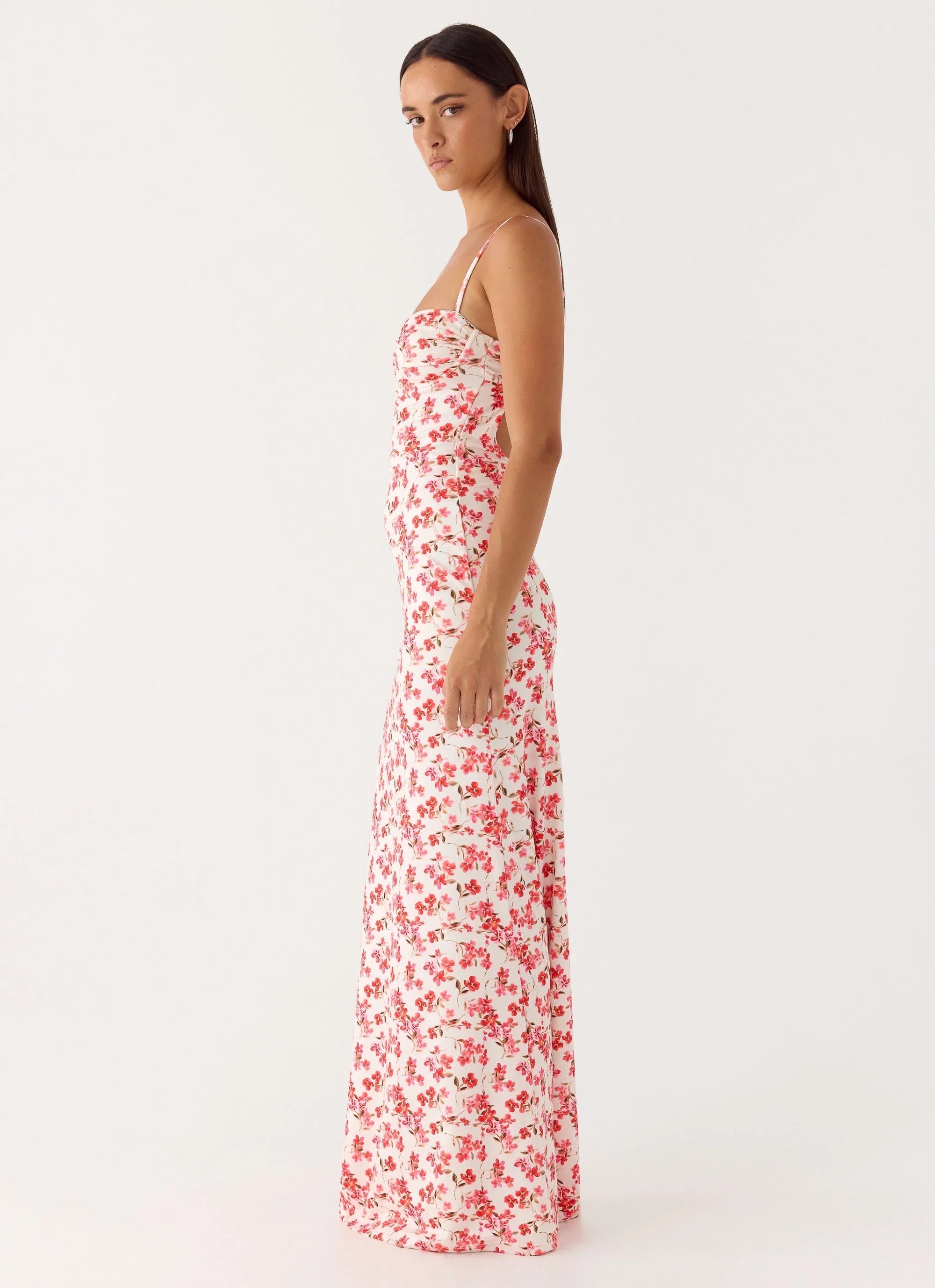 Vamonos Maxi Dress Porcelain Rose