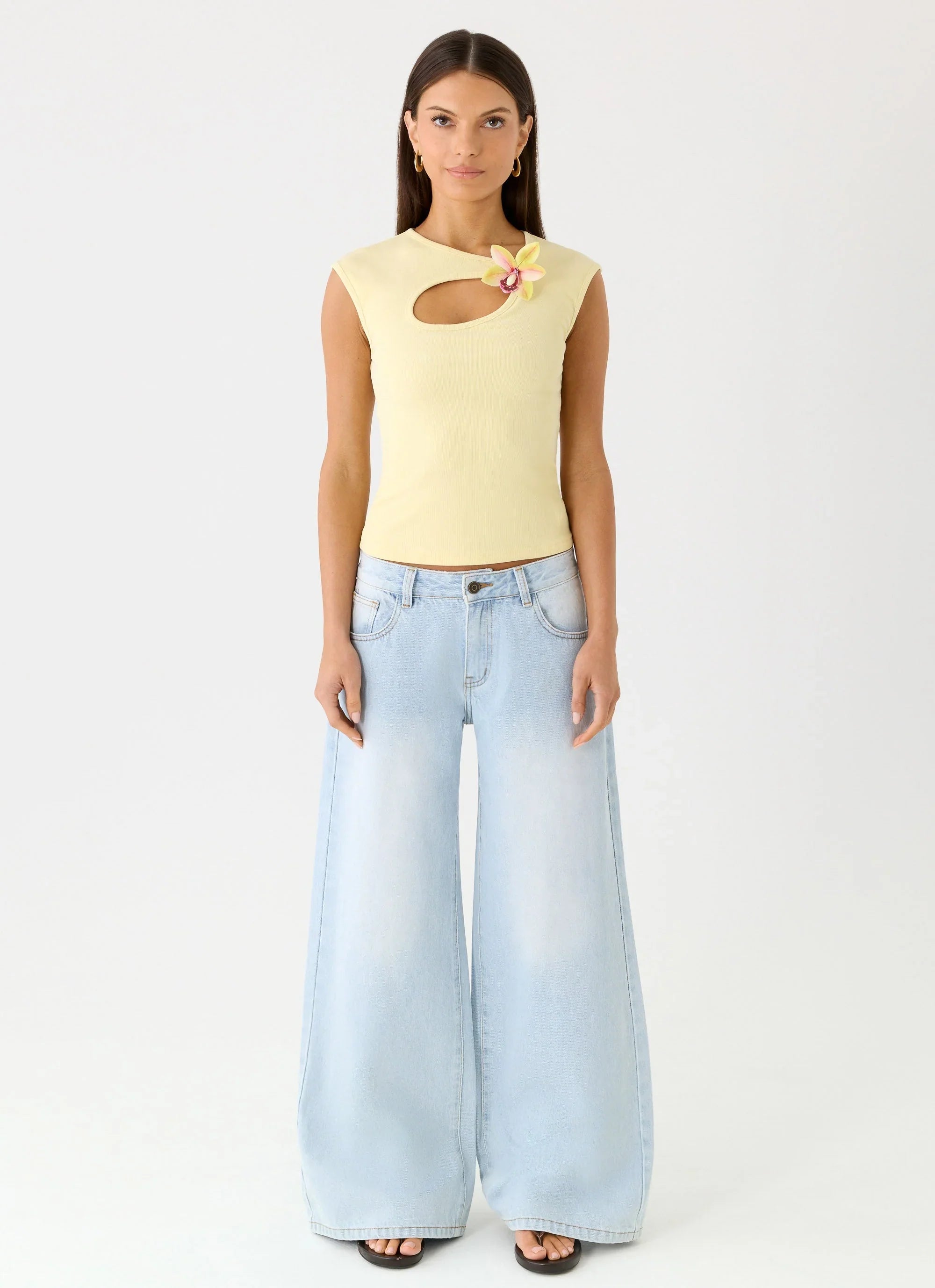 Luxie Top Yellow