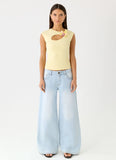 Luxie Top Yellow