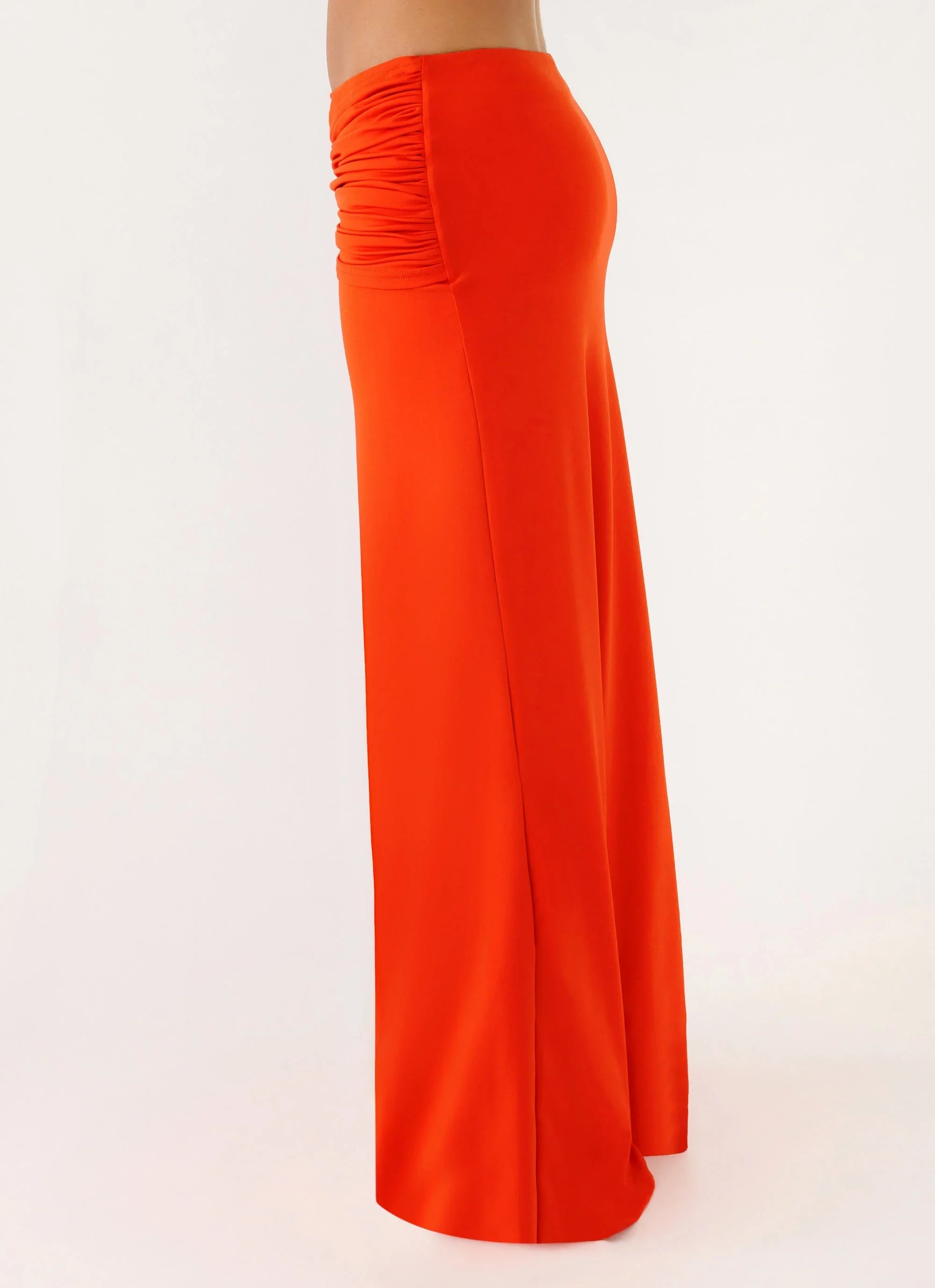 Selmah Hardware Maxi Skirt Tangerine