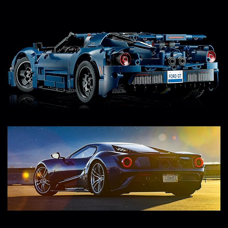 LEGO Technic 2022 Ford GT Building Set for Adults Collectible Kit W Authentic Features Ages 18 1