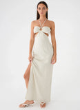 Laid Bare Maxi Dress Desert Stripe