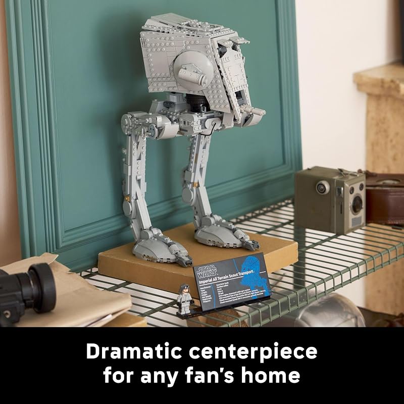 LEGO Star Wars at ST Walker Building Set Adult Building Blocks for Fans Ages 18 Imperial Forces Collectible Model Kit Star Wars Gift Idea for Men Women 75417