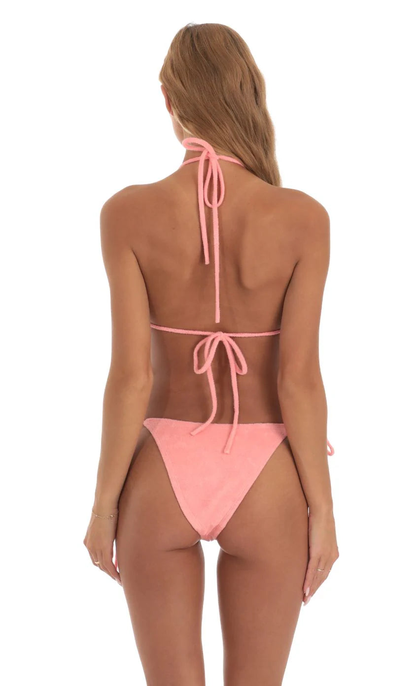 Flower Bikini Set in Pink