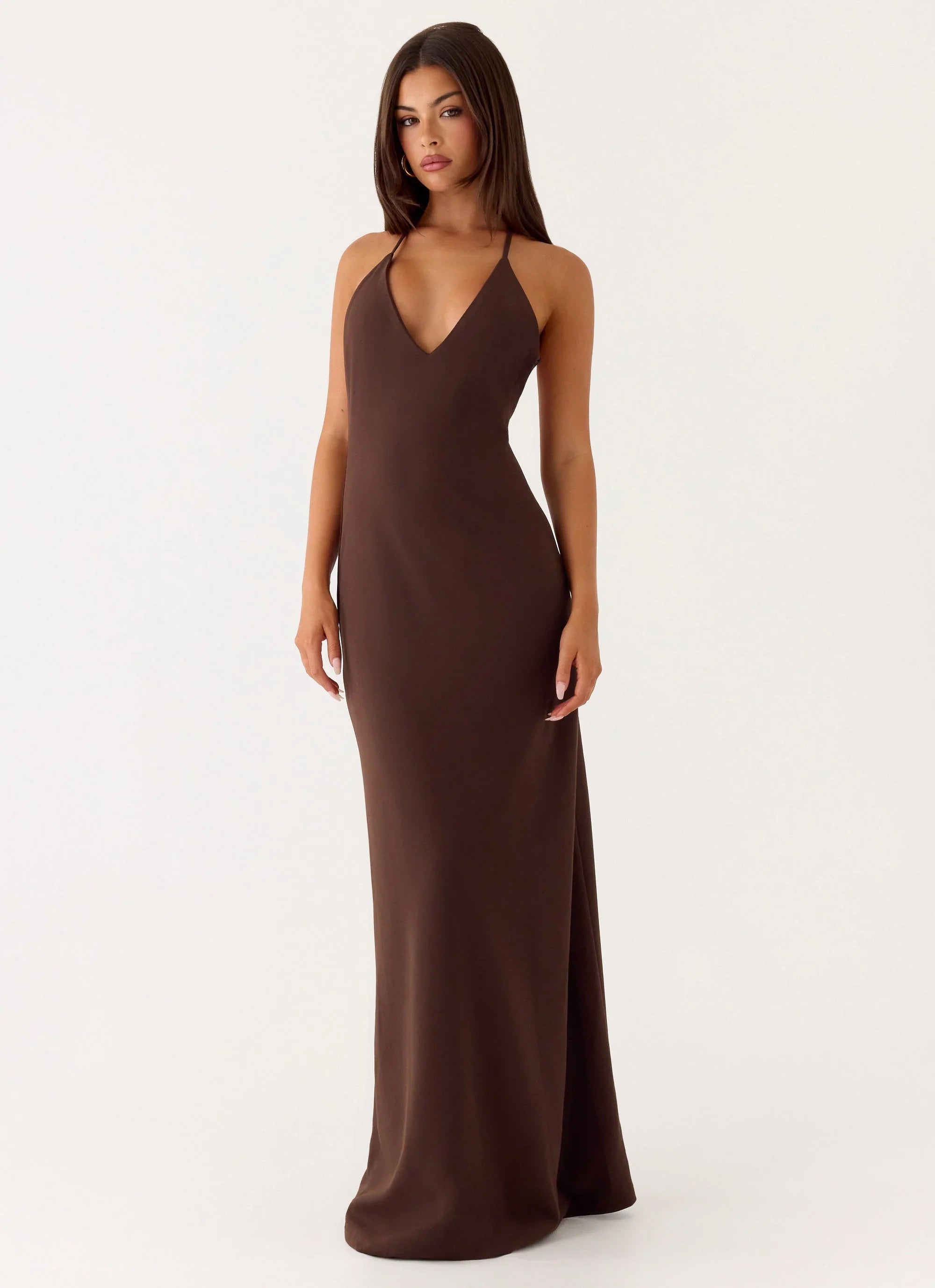 Endless Sunday Maxi Dress Chocolate