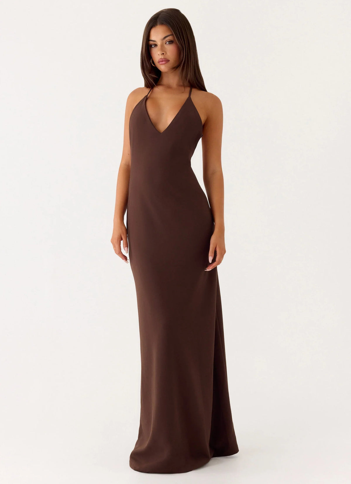 Endless Sunday Maxi Dress Chocolate
