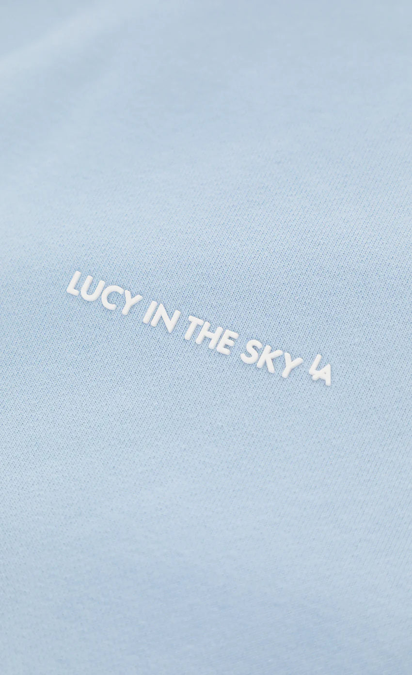 Cinchable Cuff Lucy Sweatpants in Blue