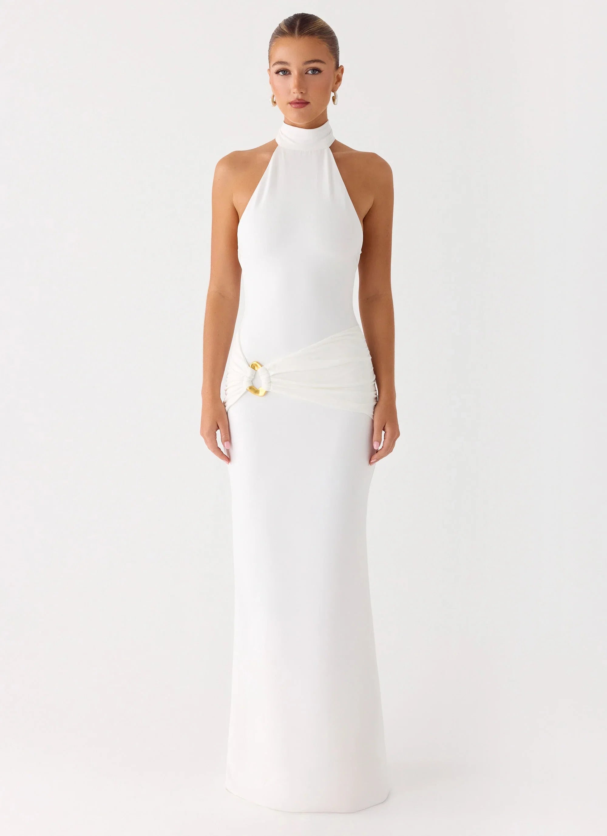 Forever Radiant Maxi Dress White