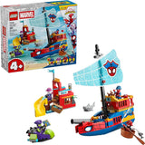LEGO Marvel Spidey and His Amazing Friends Team Spidey Pirate Ship Building Toy for Kids Super Hero Pretend Play Set for Preschool Boys Girls Ages 4 Gift Idea for Birthdays 11208