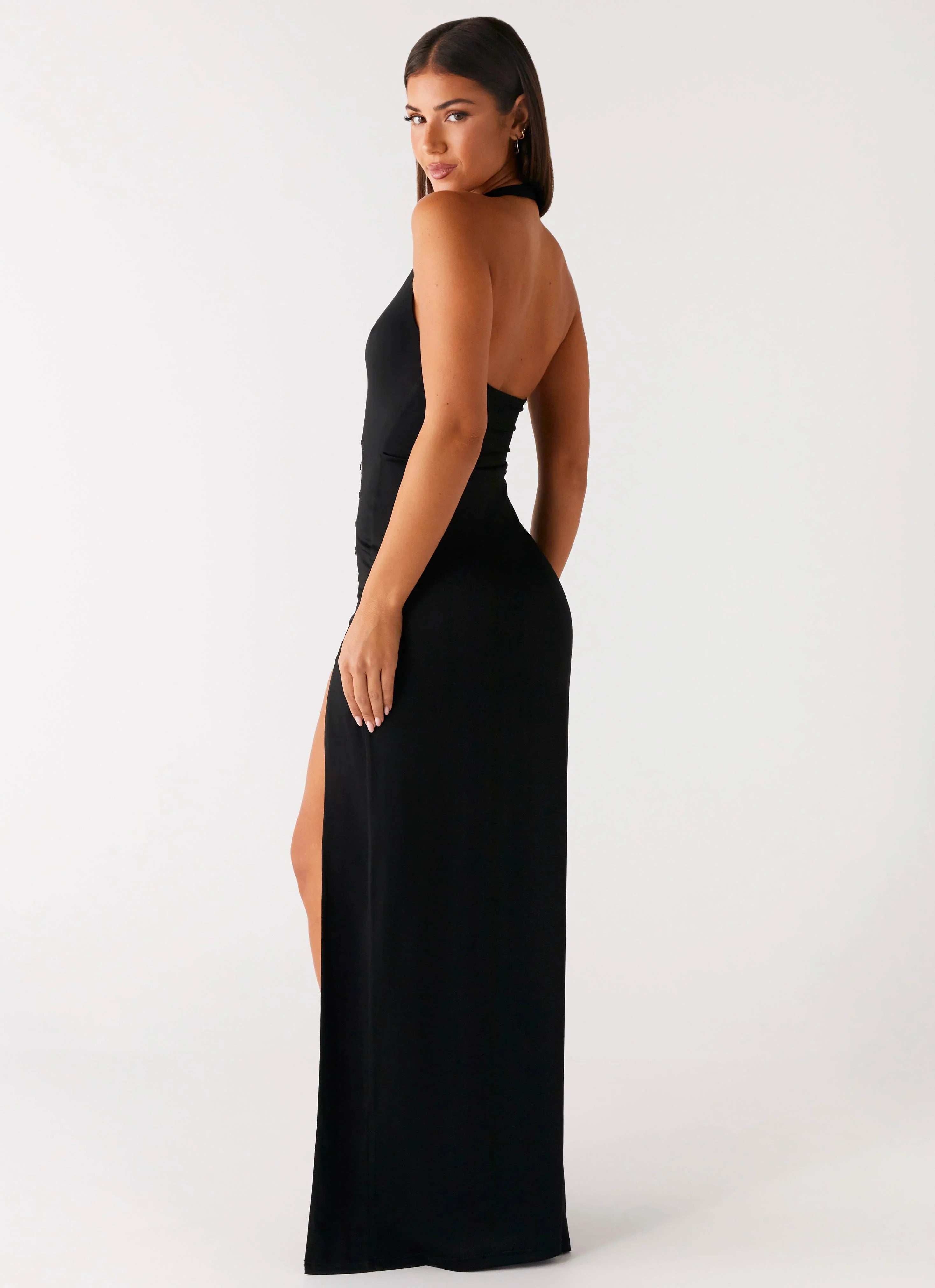 Midnight Dreams Maxi Dress Black