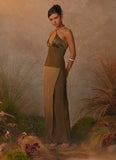 Mavie Maxi Skirt Khaki