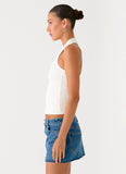 Cladena Top White