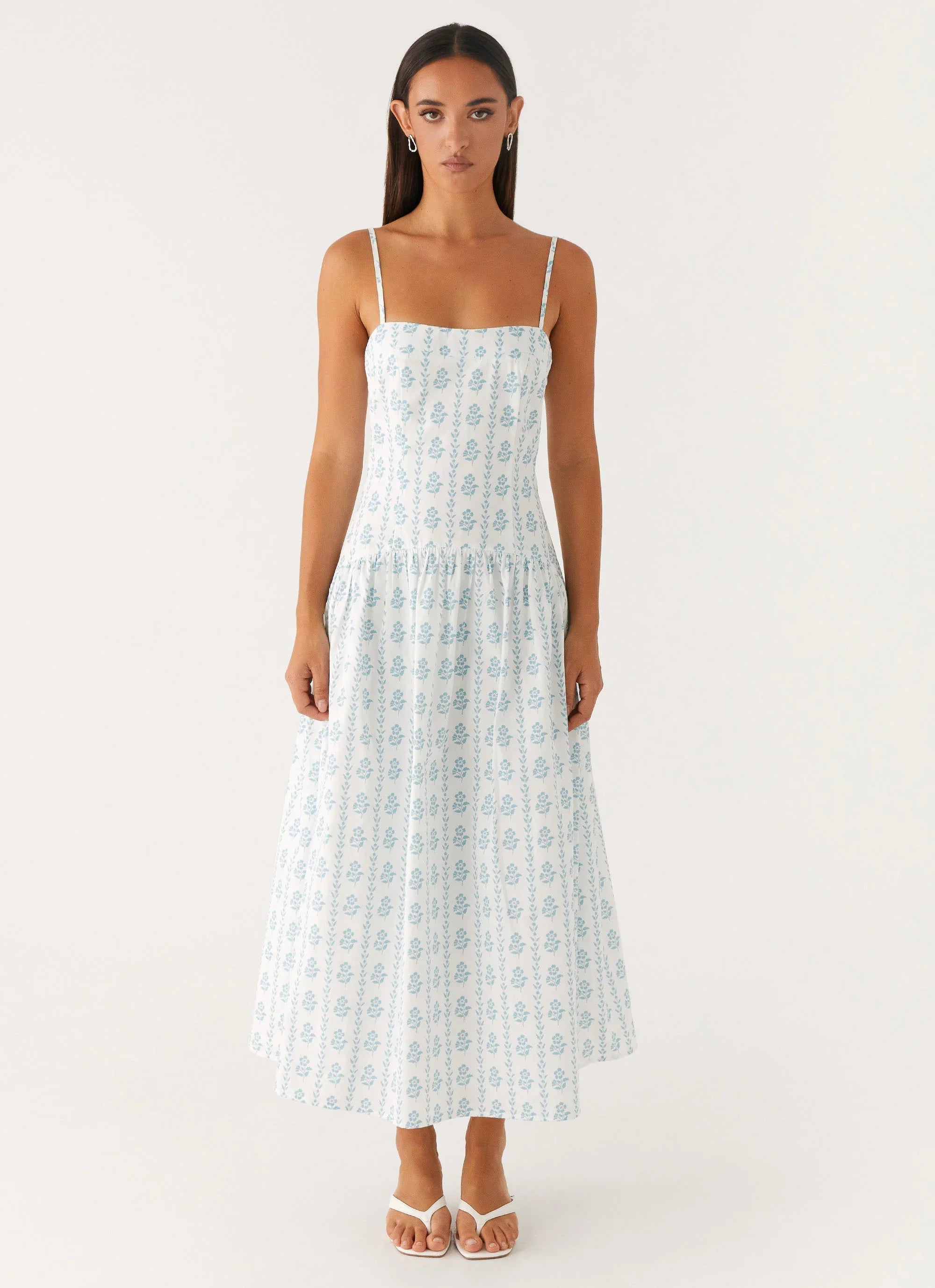 Amelie Midi Dress Sweet Daydream Print