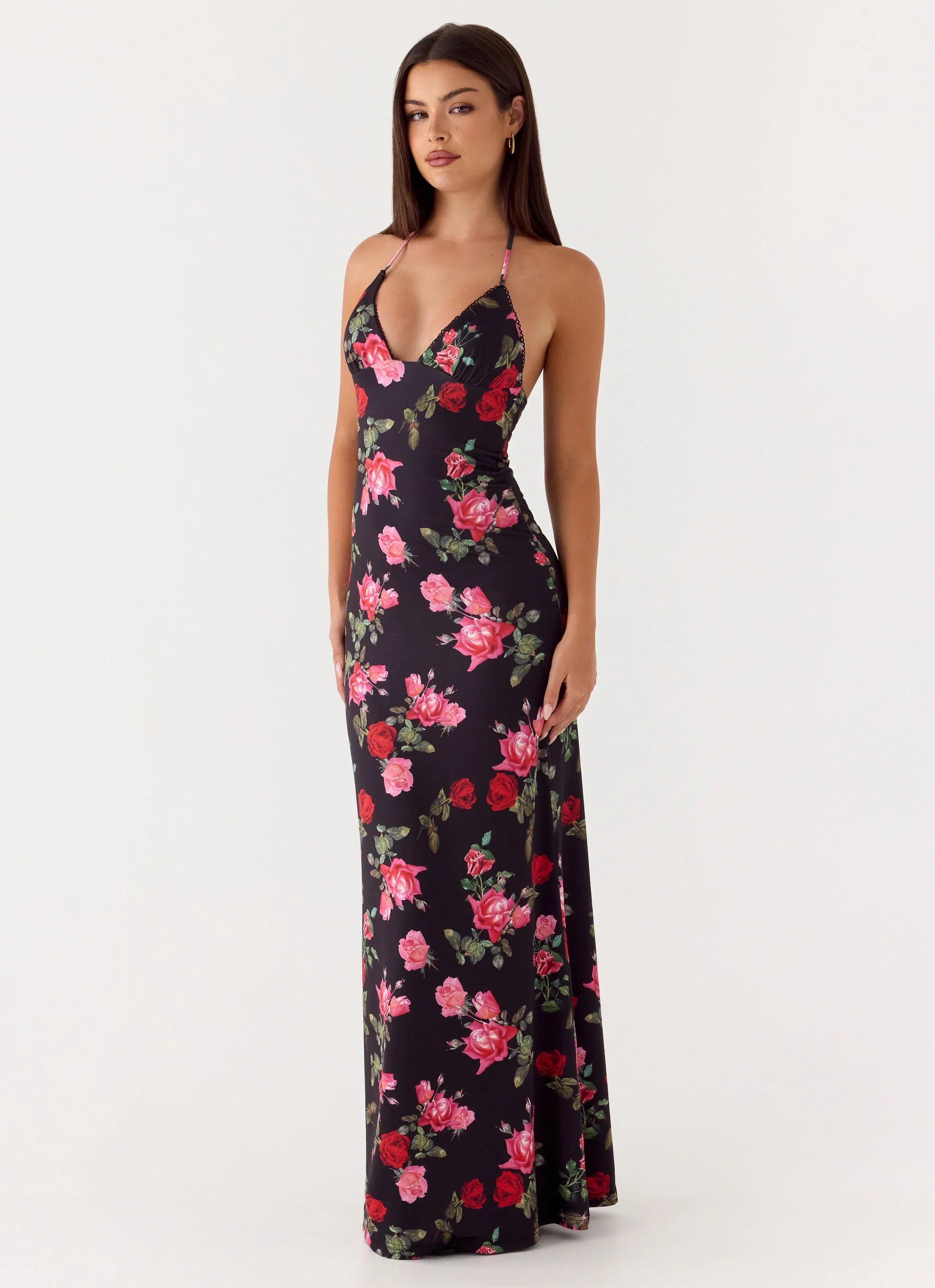 Lorrieanne Maxi Dress Midnight Bloom
