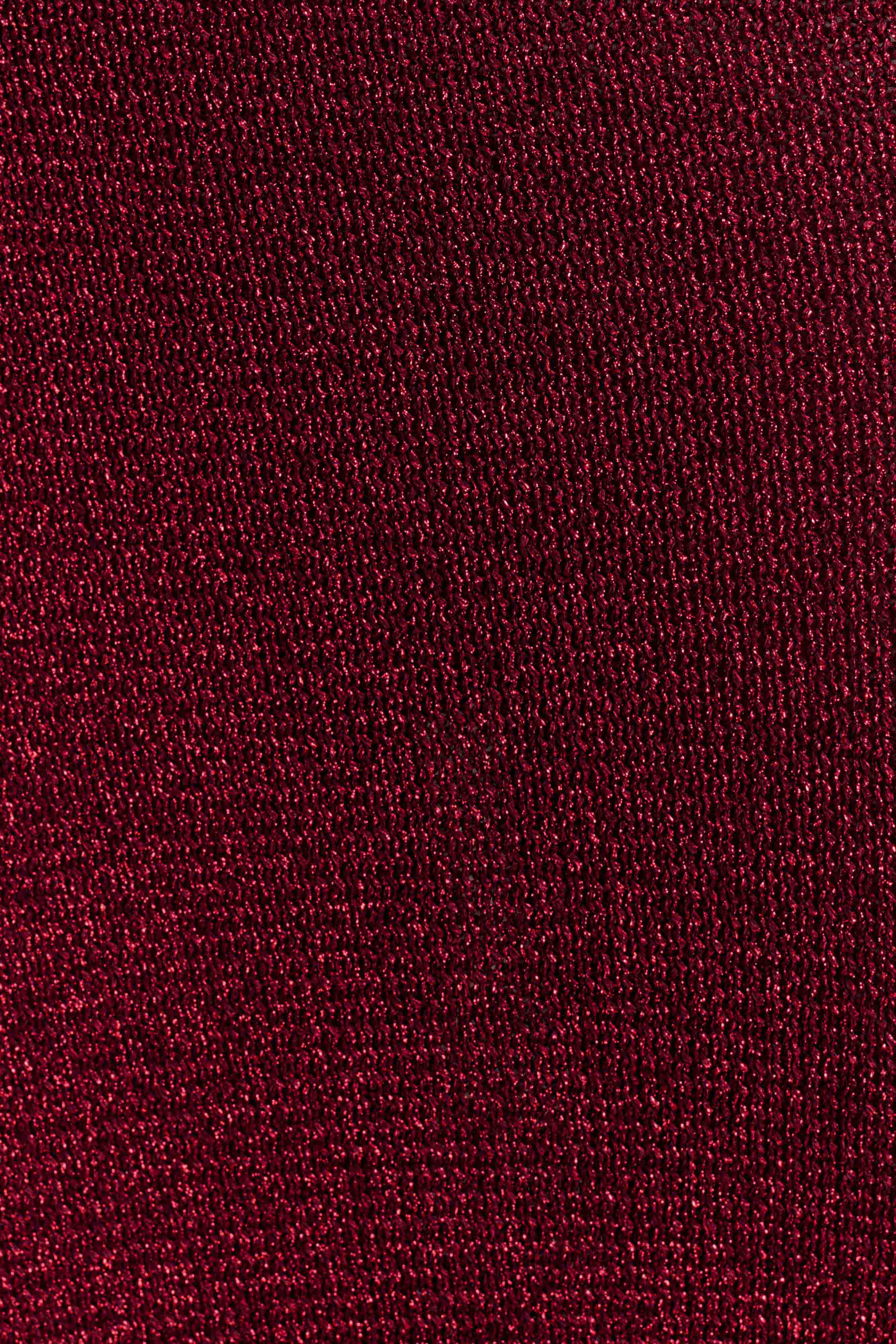 Elma Lurex Knit Halter Maxi Dress Deep Red