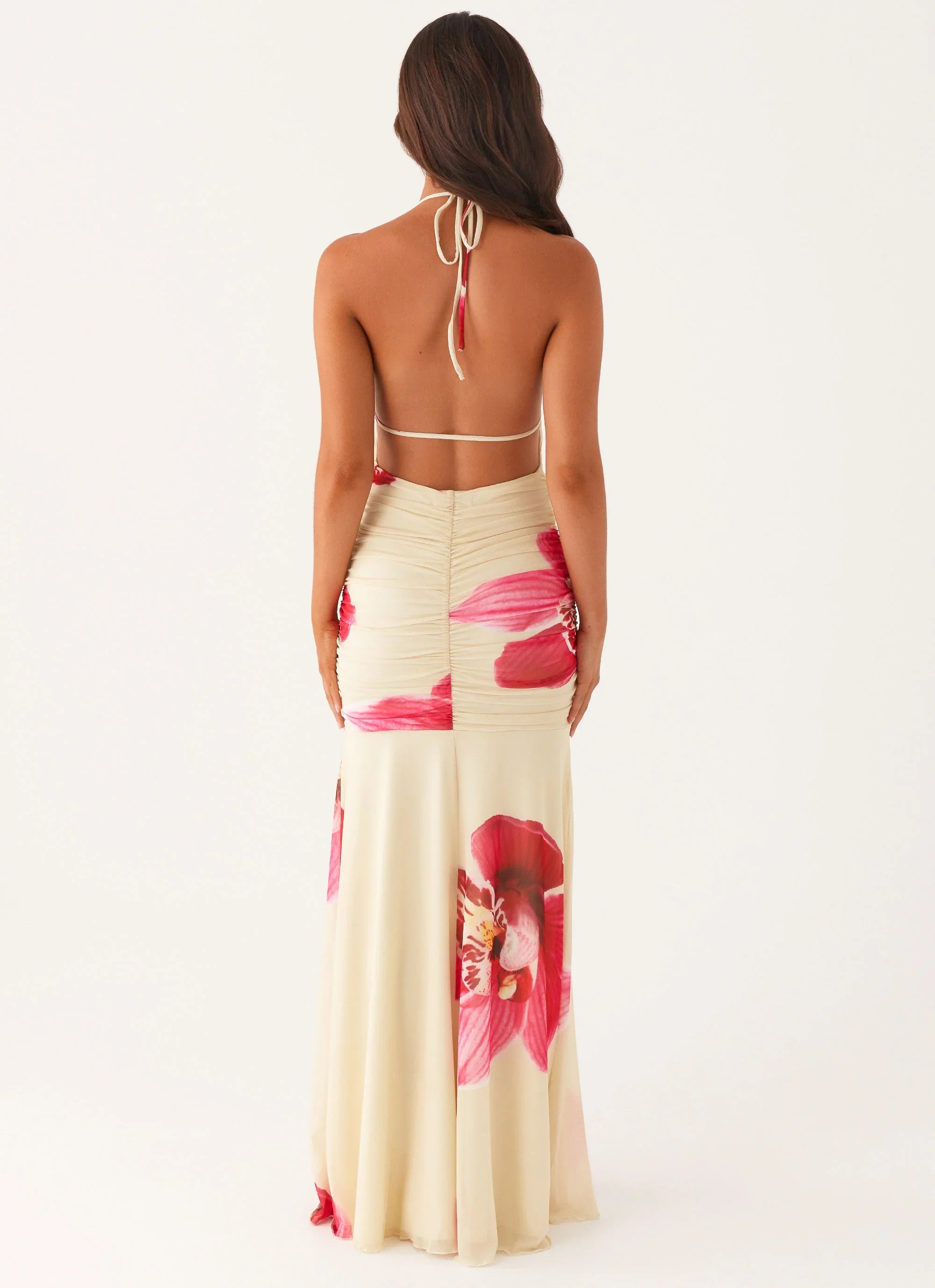 Hollywood Maxi Dress Orchid Yellow